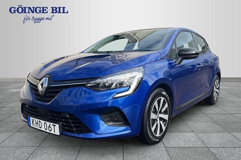 Blå Begagnad 2022 Renault Clio V Equilibre Halvkombi | 159 000 kr (Marknadspris) - Bild 1/3