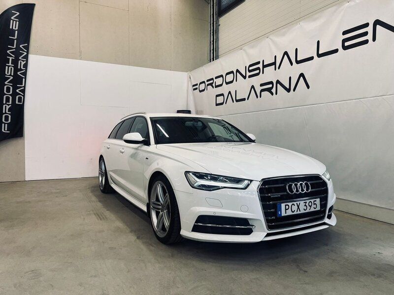 Vit Begagnad 2016 Audi A6 S-Line Kombi | 199 900 kr (Marknadspris) - Bild 1/4