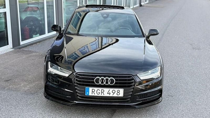 Begagnad Audi A7 Sportback Ambition 252 HK (185 kW) 2017 Svart Halvkombi