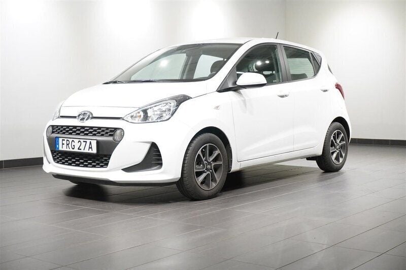 Polar white Begagnad 2019 Hyundai i10 Edition Halvkombi | 104 900 kr (Marknadspris) - Bild 1/2