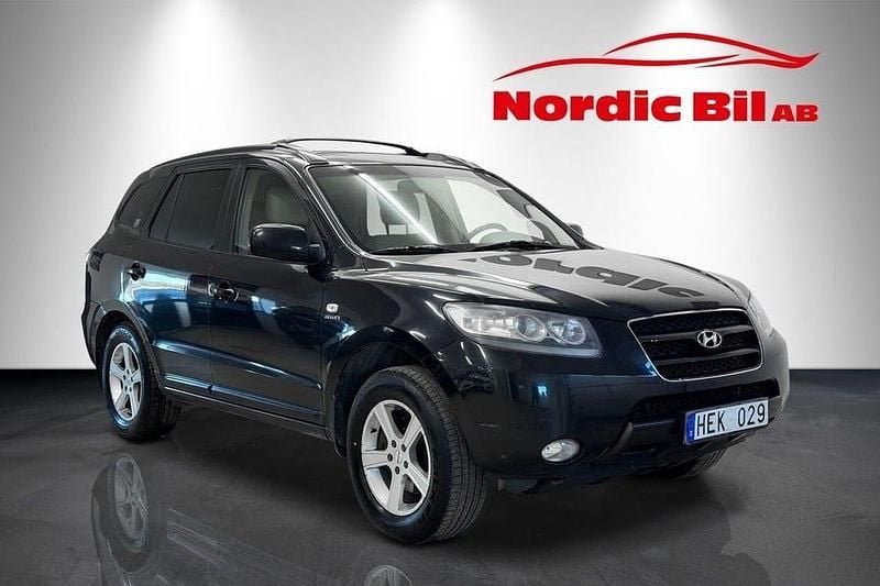 Svart Begagnad 2007 Hyundai Santa Fe SUV | 49 900 kr (Lite dyr) - Bild 1/4