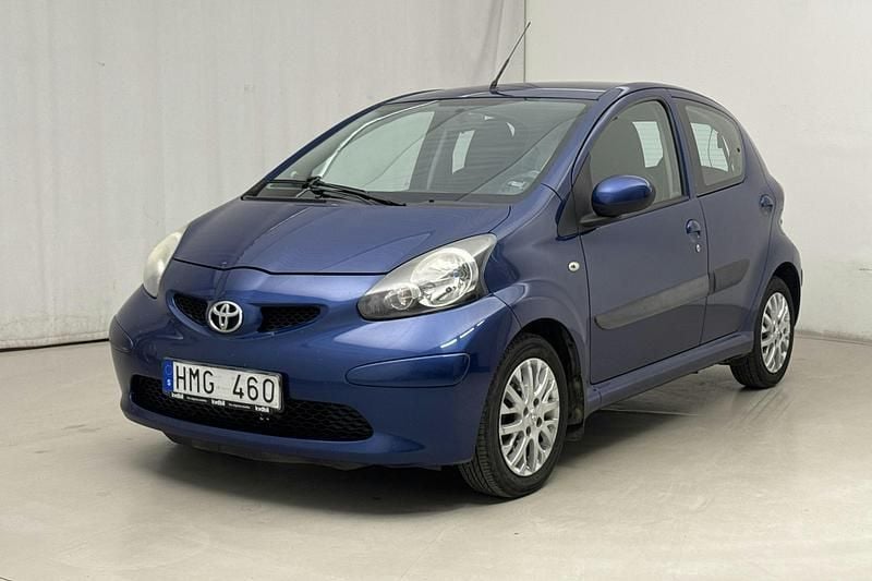 Blå Begagnad 2008 Toyota Aygo Halvkombi | 34 000 kr (Superpris) - Bild 1/4