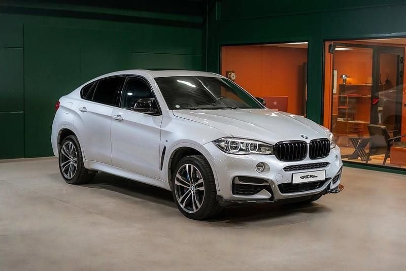 Begagnad BMW X6 M50 M Sport 381 HK (280 kW) 2014 Silver SUV