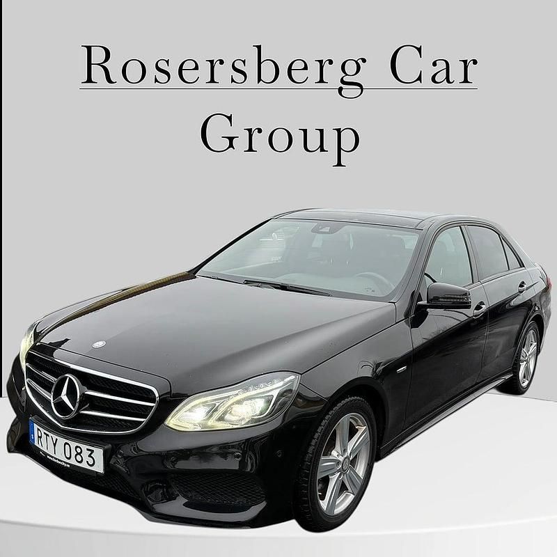 Svart Begagnad 2015 Mercedes E220 AMG Sedan | 229 900 kr (Marknadspris) - Bild 1/4