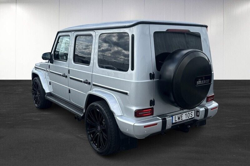 Begagnad Mercedes G63 AMG Premium Plus 585 HK (430 kW) 2019 Silver SUV