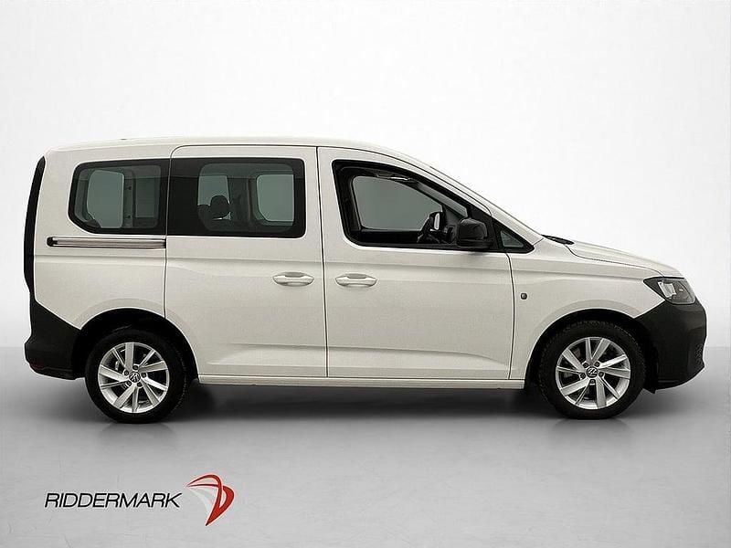 Begagnad VW Caddy 122 HK (89 kW) 2021 Vit Minibuss