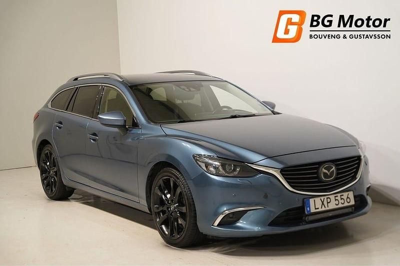 Begagnad Mazda 6 175 HK (128 kW) 2015 Blå Kombi