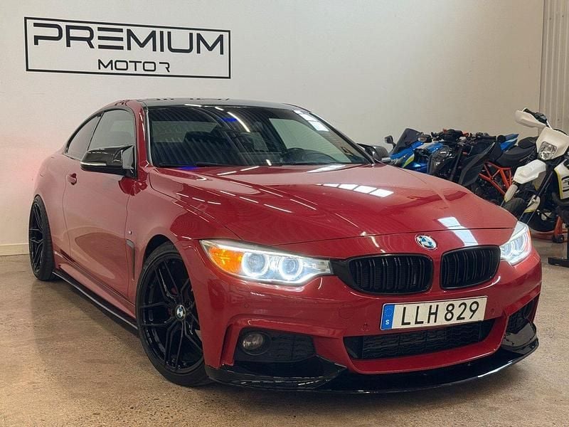 Röd Begagnad 2014 BMW 420 M Sport Sportkupé | 219 900 kr (Marknadspris) - Bild 1/4