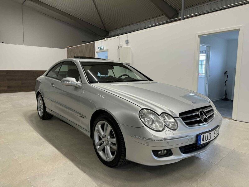 Silver Begagnad 2006 Mercedes CLK280 Sportkupé | 89 900 kr - Bild 1/4