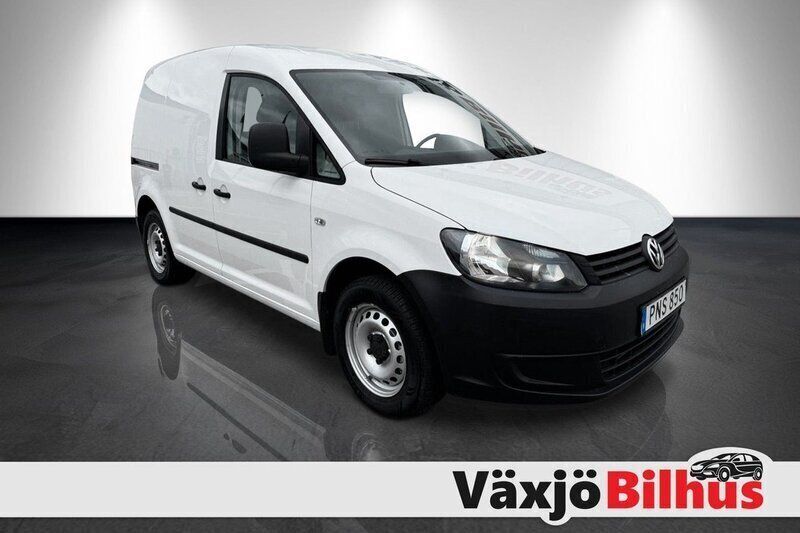 Vit Begagnad 2015 VW Caddy Minibuss | 79 900 kr (Marknadspris) - Bild 1/4