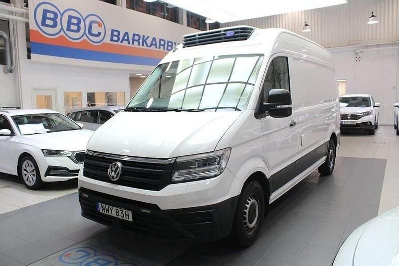 Vit Begagnad 2021 VW Crafter Van | 299 900 kr (Marknadspris) - Bild 1/4