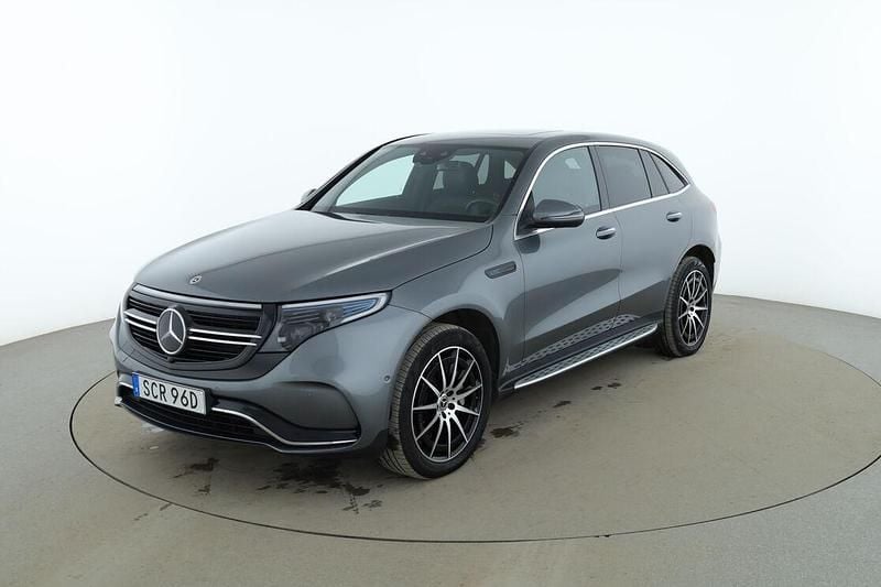 Begagnad Mercedes EQC400 AMG line 303 kW (413 HK) 2020 Grå SUV