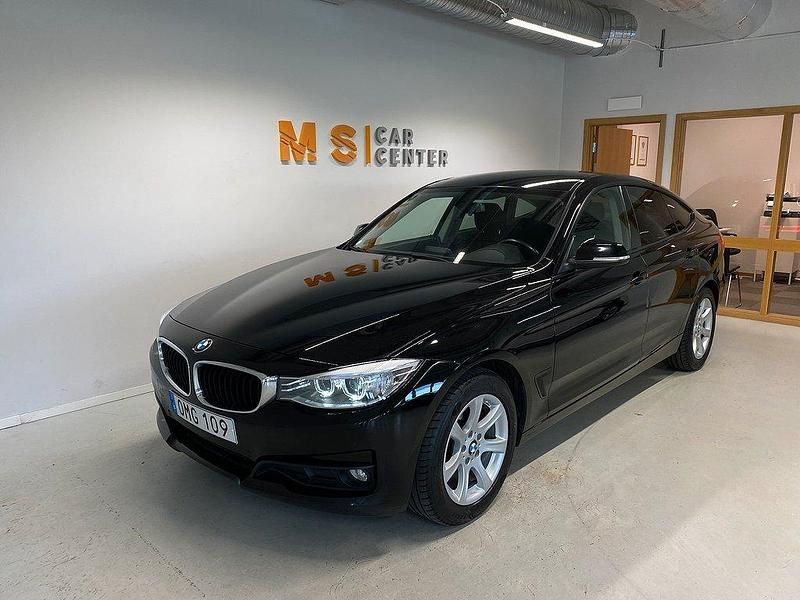 Svart Begagnad 2016 BMW 320 Gran Turismo Advantage Halvkombi | 134 800 kr (Superpris) - Bild 1/4