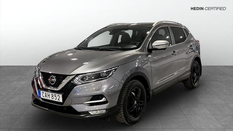 Grå Begagnad 2018 Nissan Qashqai Tekna SUV | 149 900 kr (Marknadspris) - Bild 1/4