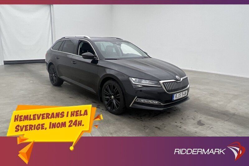 Svart Begagnad 2021 Skoda Superb Style Kombi | 274 800 kr (Marknadspris) - Bild 1/3