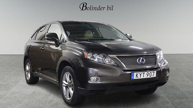 Mörkbrun Begagnad 2010 Lexus RX450h Luxury Line SUV | 139 800 kr (Marknadspris) - Bild 1/4