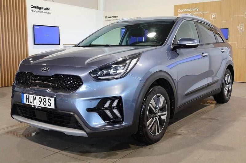 Begagnad Kia Niro Advance 141 HK (103 kW) 2019 Blå SUV