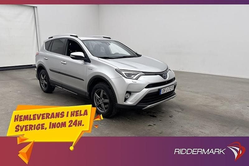 Silver Begagnad 2016 Toyota RAV4 Hybrid Active SUV | 199 800 kr (Lite dyr) - Bild 1/3