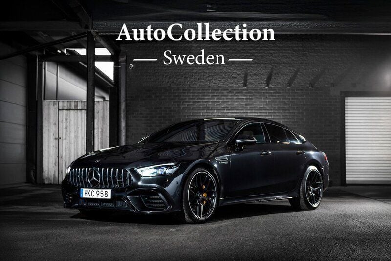 Begagnad Mercedes AMG GT 63 AMG 640 HK (470 kW) 2018 Grå Sportkupé