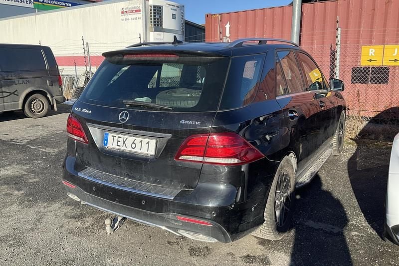 Begagnad Mercedes GLE350 258 HK (189 kW) 2017 Svart