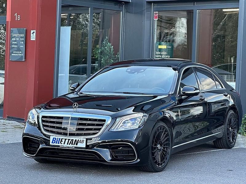 Begagnad Mercedes S350L AMG 259 HK (190 kW) 2013 Svart Sedan