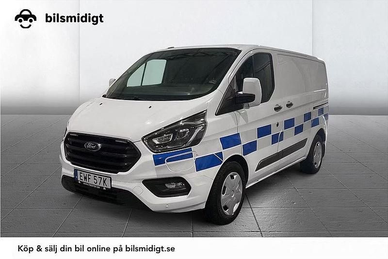 Vit Begagnad 2022 Ford Transit Custom Van | 294 900 kr (Lite dyr) - Bild 1/3