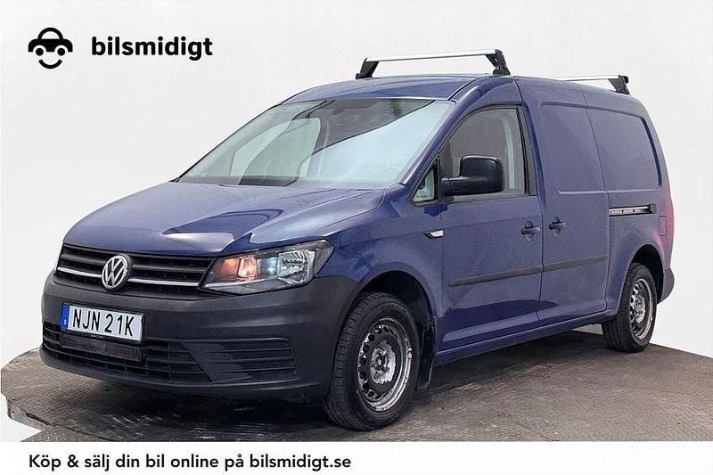 Blå Begagnad 2019 VW Caddy Maxi Minibuss | 179 900 kr - Bild 1/3