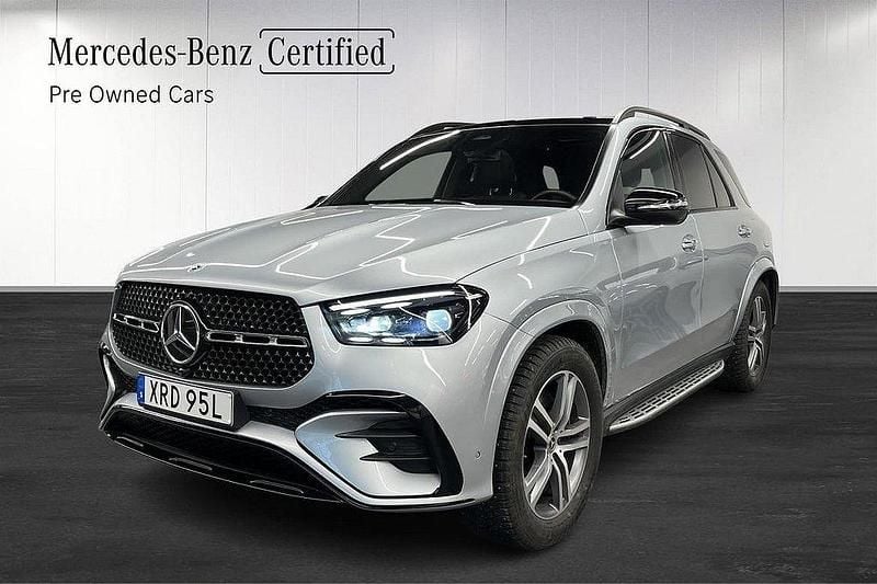 Silver Begagnad 2024 Mercedes GLE350 AMG SUV | 969 500 kr - Bild 1/4