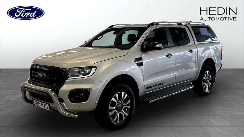 Grå (silver) Begagnad 2019 Ford Ranger Pickup | 350 000 kr (Dyr) - Bild 1/4