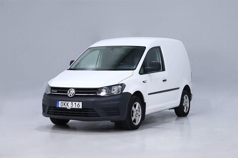 Begagnad VW Caddy 110 HK (80 kW) 2017 Vit Minibuss