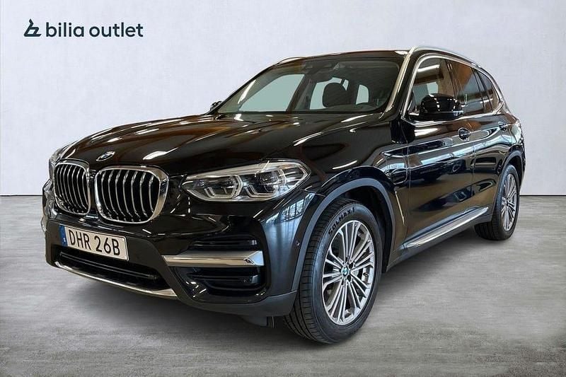 Svart Begagnad 2021 BMW X3 Luxury Line SUV | 344 800 kr - Bild 1/3