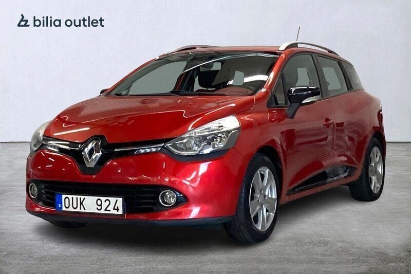 Röd Begagnad 2013 Renault Clio GrandTour Dynamique Kombi | 69 900 kr (Marknadspris) - Bild 1/3