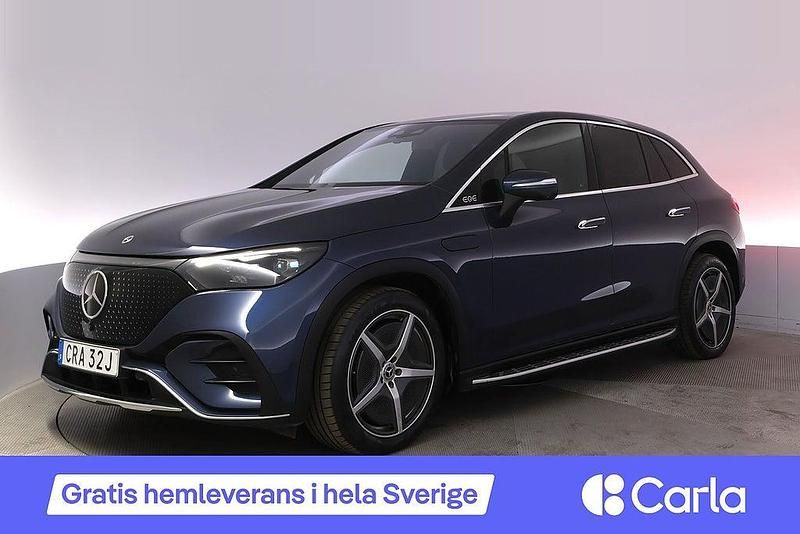 Blå Begagnad 2023 Mercedes EQE500 AMG SUV | 698 990 kr (Bra pris) - Bild 1/4