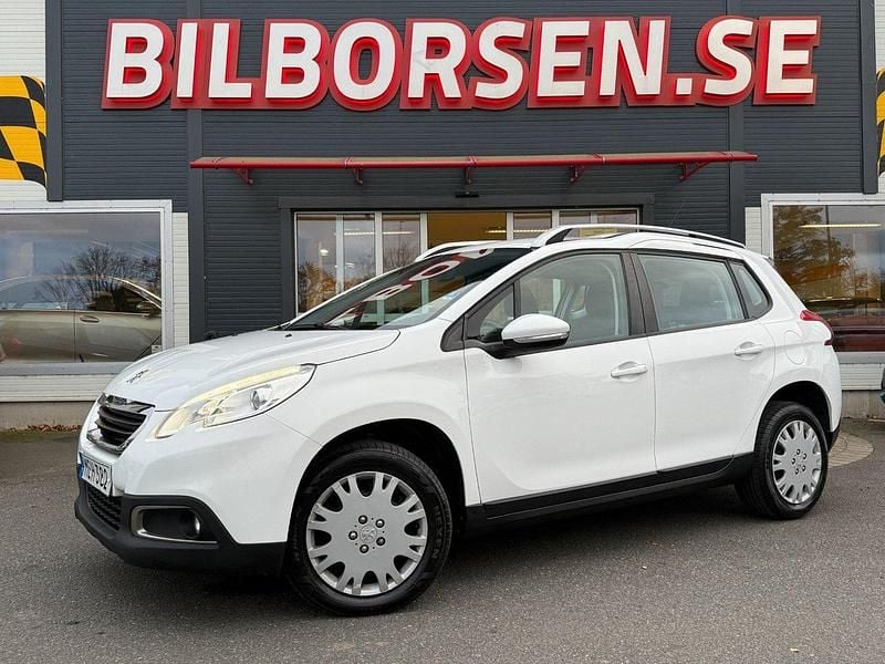 Vit Begagnad 2015 Peugeot 2008 SUV | 110 000 kr (Lite dyr) - Bild 1/4