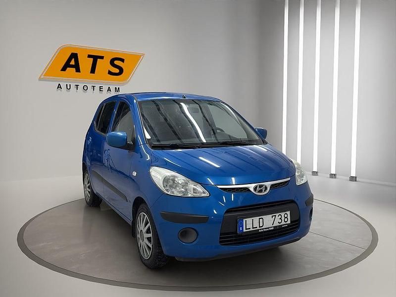 Begagnad Hyundai i10 67 HK (49 kW) 2008 Blå Halvkombi
