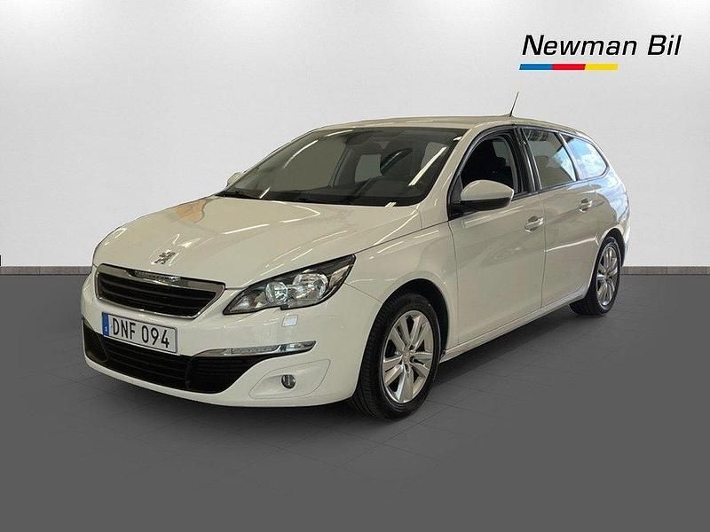 Vit Begagnad 2014 Peugeot 308 Active Kombi | 109 900 kr (Dyr) - Bild 1/4