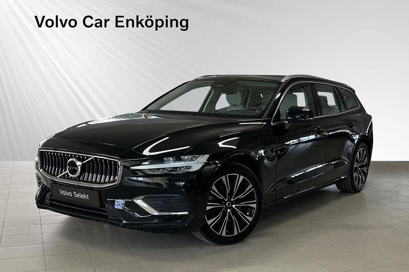 Svart Begagnad 2022 Volvo V60 Core Kombi | 329 900 kr (Bra pris) - Bild 1/3