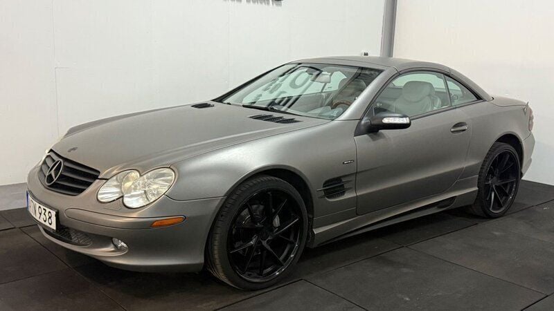Blå Begagnad 2005 Mercedes SL500 AMG Cab | 184 900 kr - Bild 1/4
