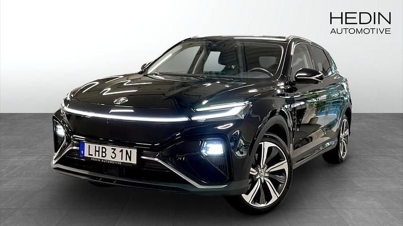 Svart (black) Begagnad 2022 MG Marvel R Luxury SUV | 269 900 kr - Bild 1/4
