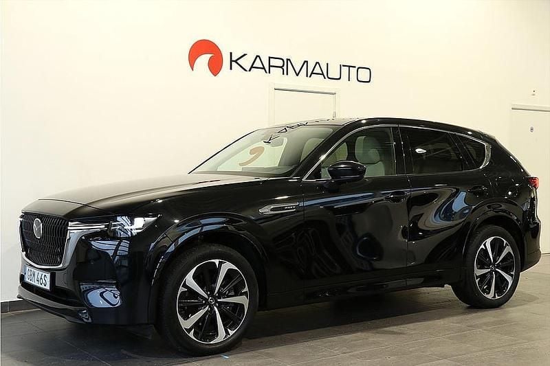 Svart Begagnad 2022 Mazda CX-60 Takumi-Line SUV | 439 900 kr (Marknadspris) - Bild 1/4