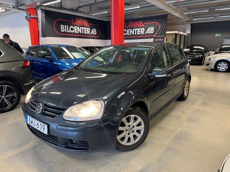Blå Begagnad 2008 VW Golf VI Halvkombi | 29 900 kr - Bild 1/4