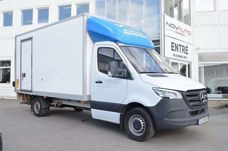 Vit Begagnad 2021 Mercedes Sprinter Van | 279 000 kr (Lite dyr) - Bild 1/4
