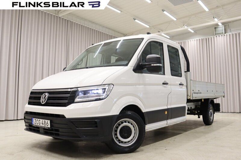 Vit Begagnad 2018 VW Crafter Van | 349 900 kr (Dyr) - Bild 1/4