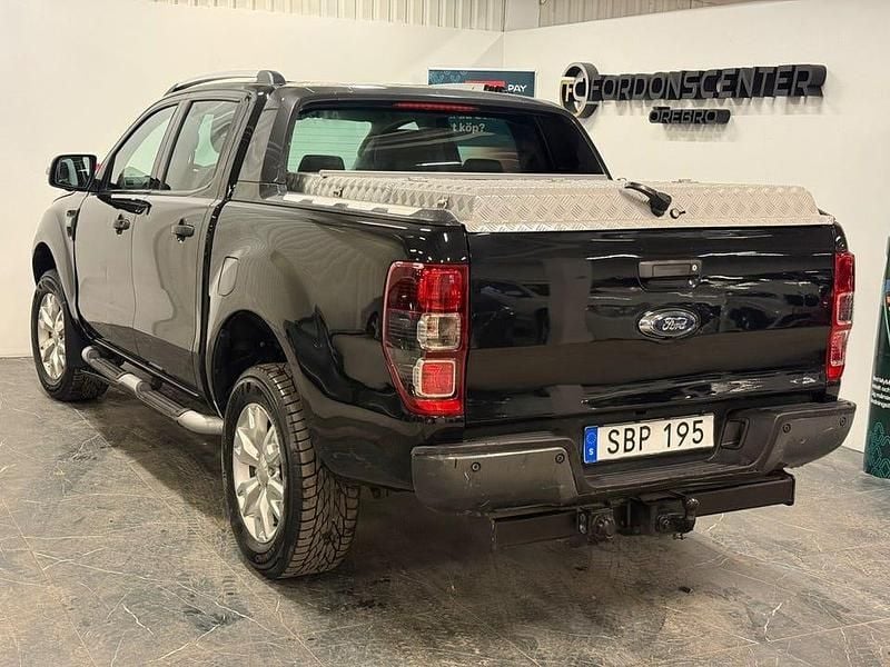 Begagnad Ford Ranger Wildtrack 200 HK (147 kW) 2015 Svart Pickup