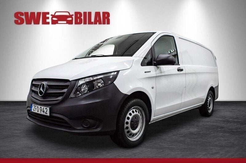 Vit Begagnad 2019 Mercedes e-Vito Minibuss | 179 900 kr - Bild 1/4