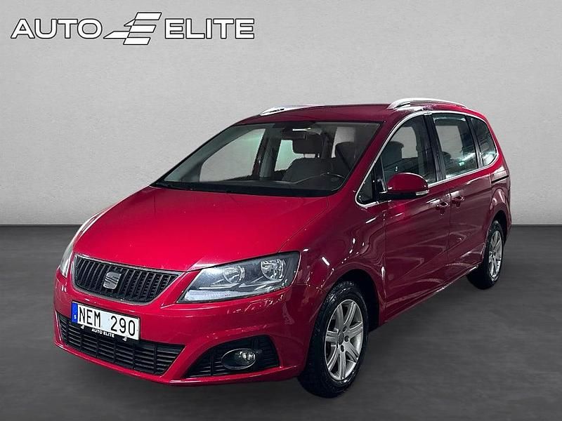 Begagnad Seat Alhambra 150 HK (110 kW) 2013 Röd Minibuss