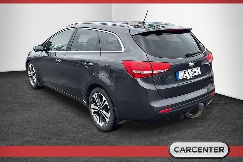 Begagnad Kia Ceed Sportswagon GT-Line 136 HK (100 kW) 2015 Grå Kombi