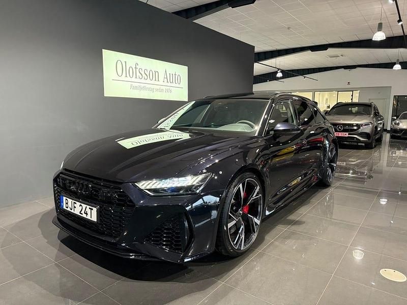 Svart Begagnad 2020 Audi RS6 Design Kombi | 1 069 000 kr (Dyr) - Bild 1/4