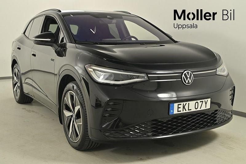Svart (grenadilla black) Begagnad 2024 VW ID.4 GTX SUV | 429 900 kr (Marknadspris) - Bild 1/4