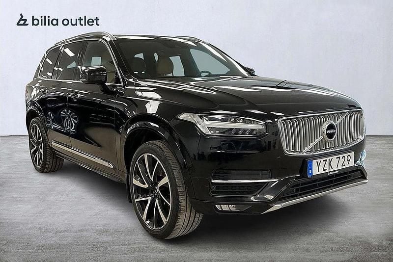 Begagnad Volvo XC90 Inscription 250 HK (183 kW) 2018 Svart SUV